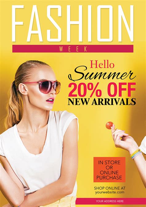 Free Fashion Flyer Template - Graphic Google - Tasty Graphic Designs CollectionGraphic Google